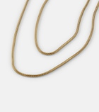 Sophie Buhai Double Diana 18kt gold-plated sterling silver necklace