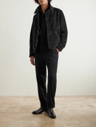 TOM FORD - Brushed-Suede Chore Jacket - Black