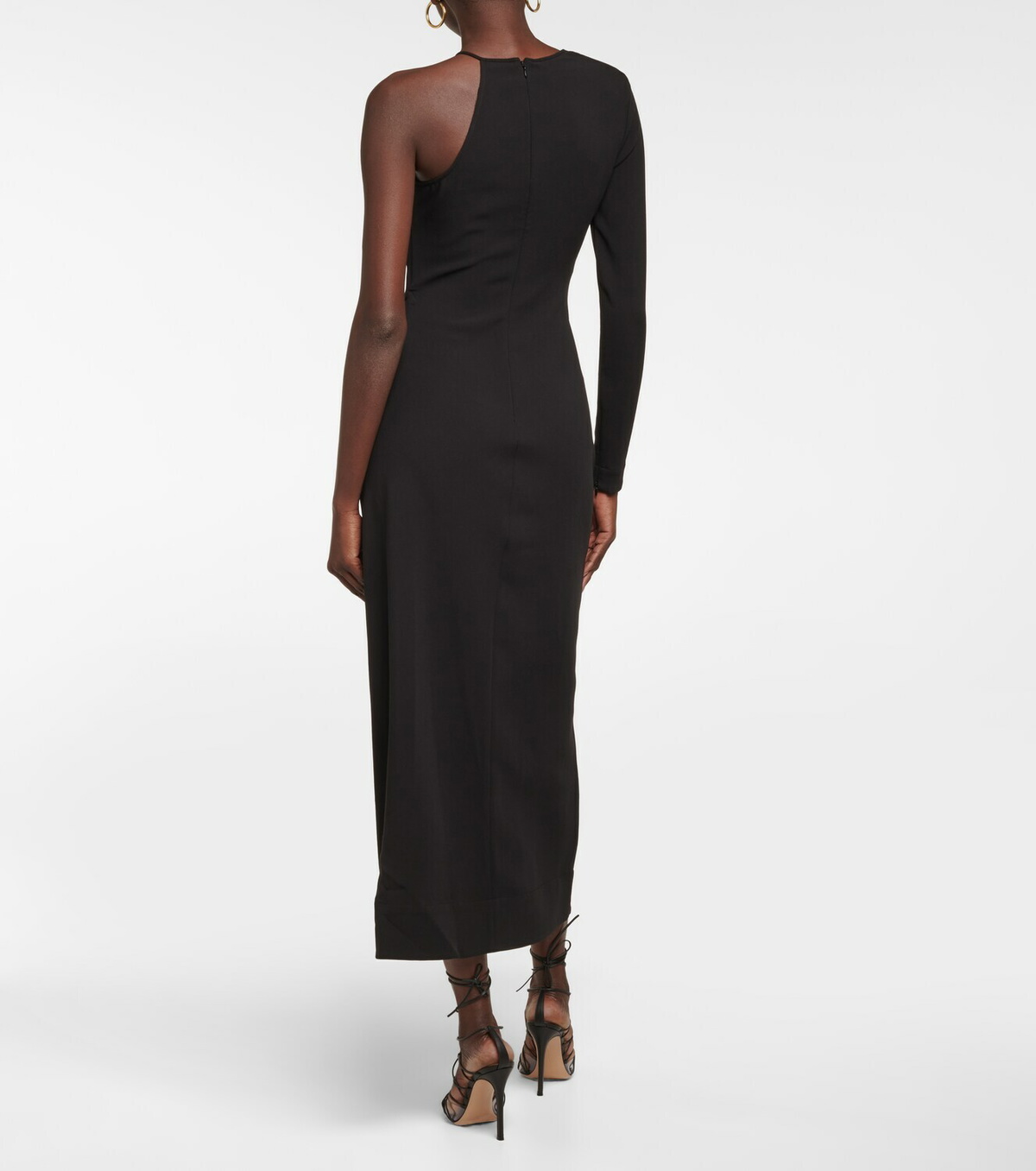 Staud - Zhuri asymmetric crêpe top