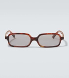 Miu Miu Logo rectangular sunglasses