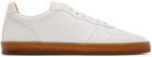 Brunello Cucinelli White Calfskin Sneakers