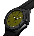 Bamford Watch Department - Mayfair Stainless Steel and Rubber Watch - Green