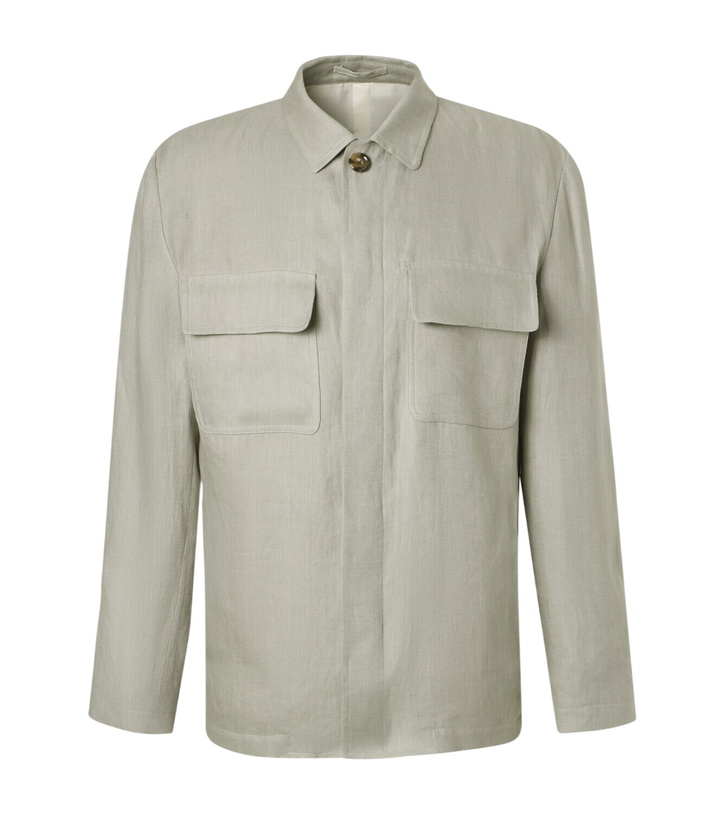 Photo: Lardini Linen jacket
