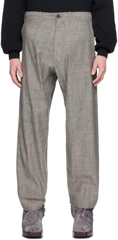 Photo: Jan-Jan Van Essche Gray Elasticized Trousers