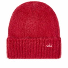 Daniëlle Cathari Women's x Woolrich Hairy Beanie in Cherry Red/Pink