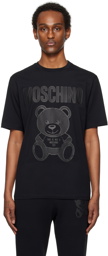 Moschino Black Teddy Mesh T-Shirt