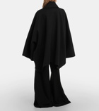 The Row Mavis cashmere wrap coat