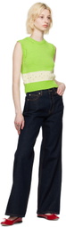 Molly Goddard Navy Joan Jeans
