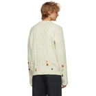 Loewe Off-White Stone Cable Sweater