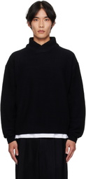 LE17SEPTEMBRE Black Crewneck Sweater