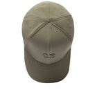 C.P. Company Men's Shell R Logo Cap in Thyme