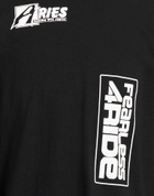 Aries Mens T-shirt in Black