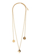 Chloe Charm-embellished Necklace - Gold - One Size