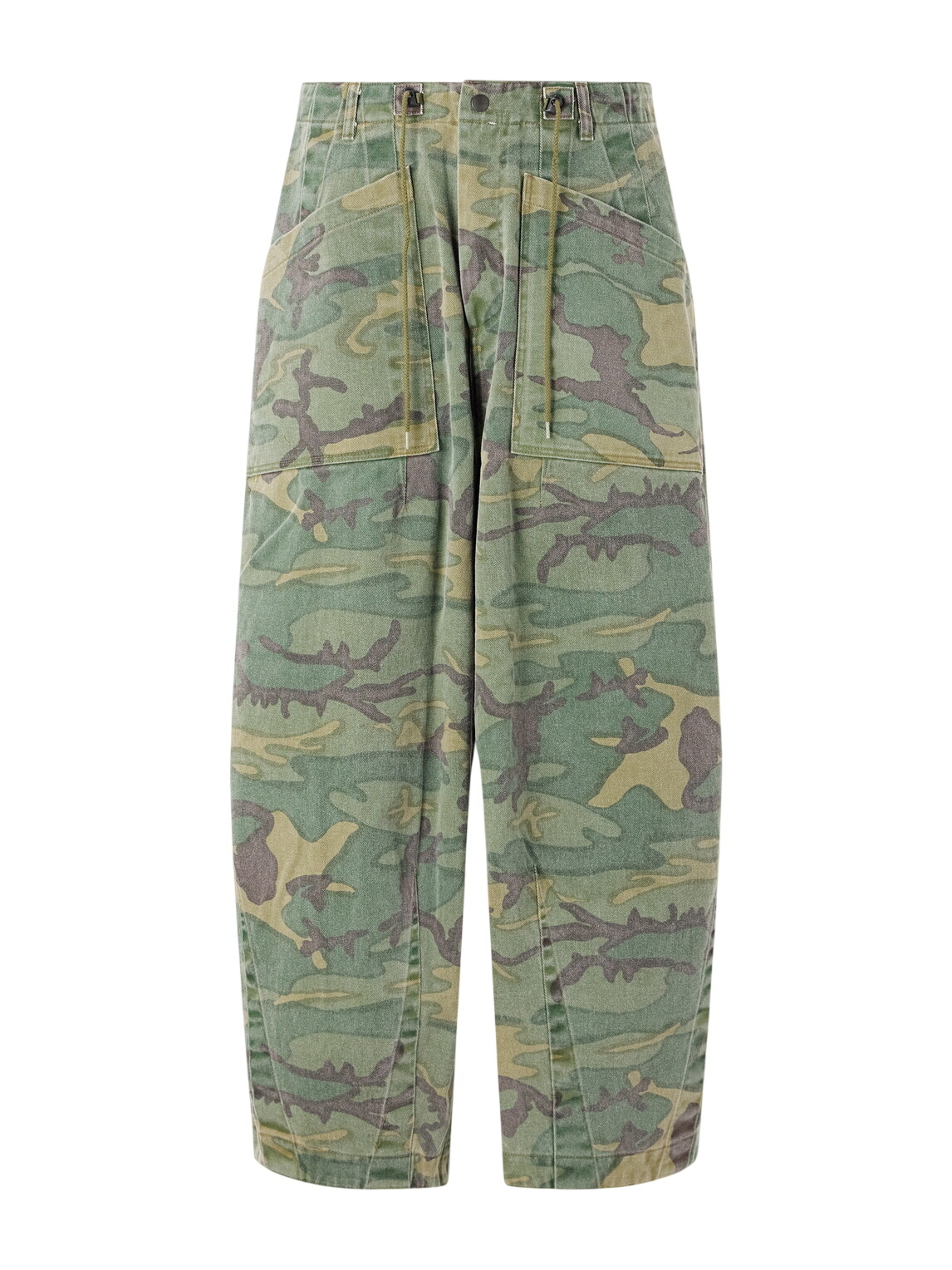 パンツ Needles TUCKED TROUSER Needles / ニードルズ | Side Tab Tucked Trouser - Poly Double Cloth
