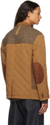 Junya Watanabe Brown Carhartt Edition Patchwork Blazer