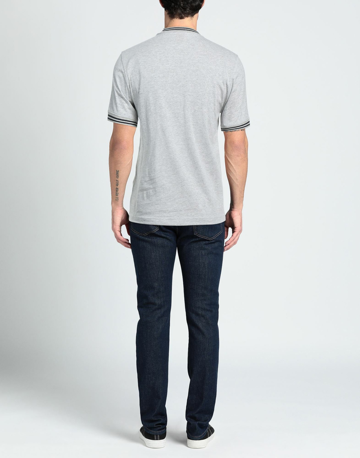 Champion Reverse Weave Mens T-shirt Light in Grey