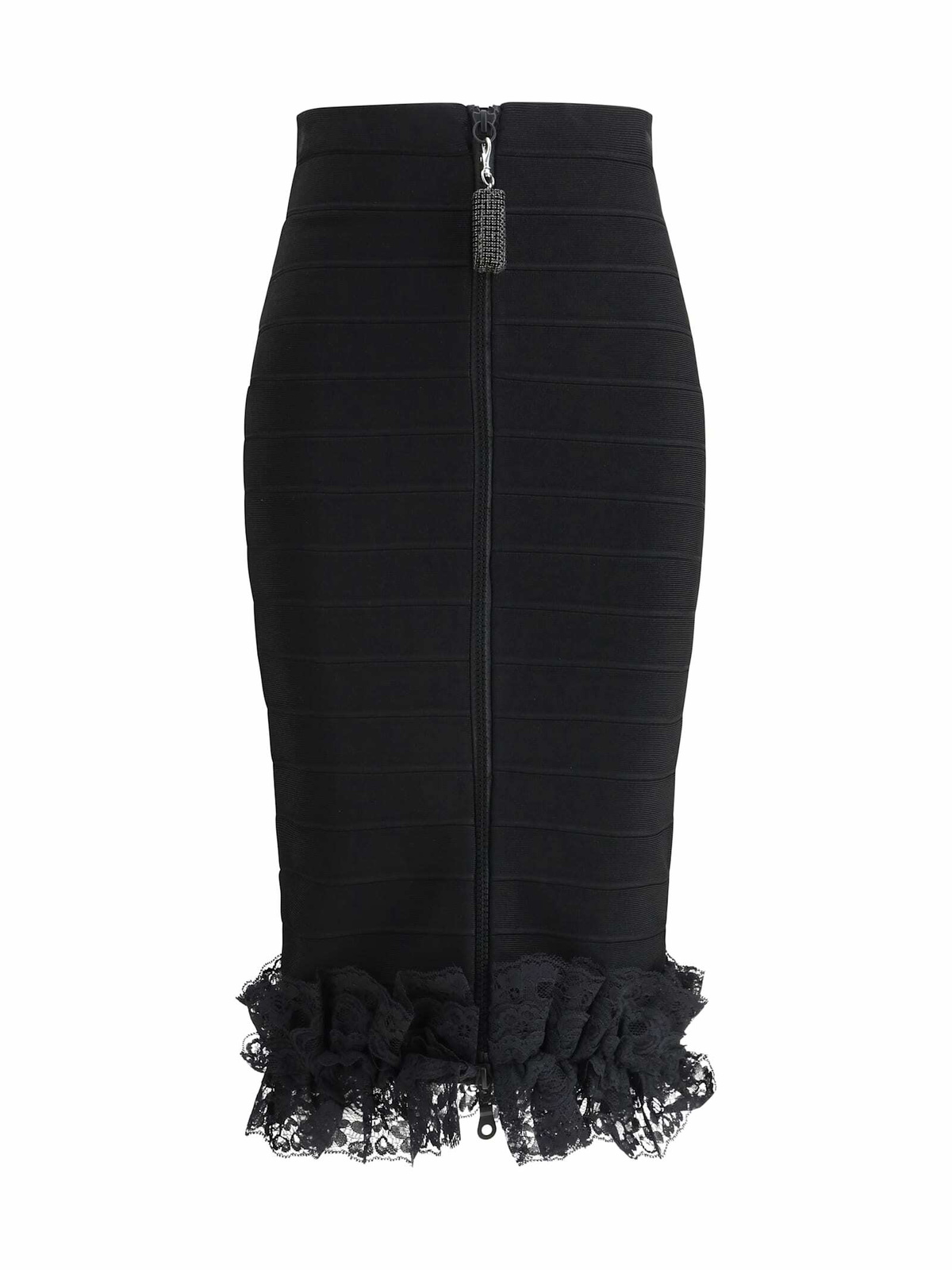 self-portrait Women's Lace Midi Skirt Black main image 1
