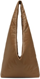KASSL Editions Brown Anchor Medium Crossbody Oil Mud Bag