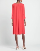 Jucca Womens Midi dress in Tomato red