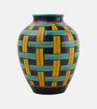 Ginori 1735 - Stuoia 1923 Orcino vase