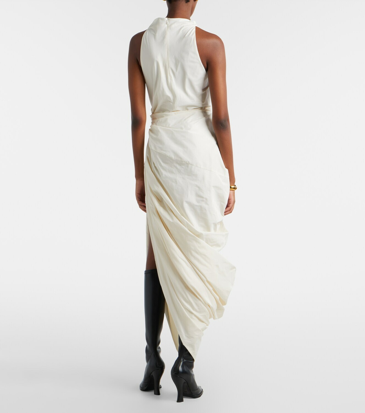 Altuzarra Dora asymmetric midi dress