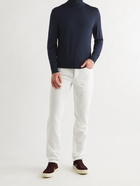 TOM FORD - Slim-Fit Wool Rollneck Sweater - Blue