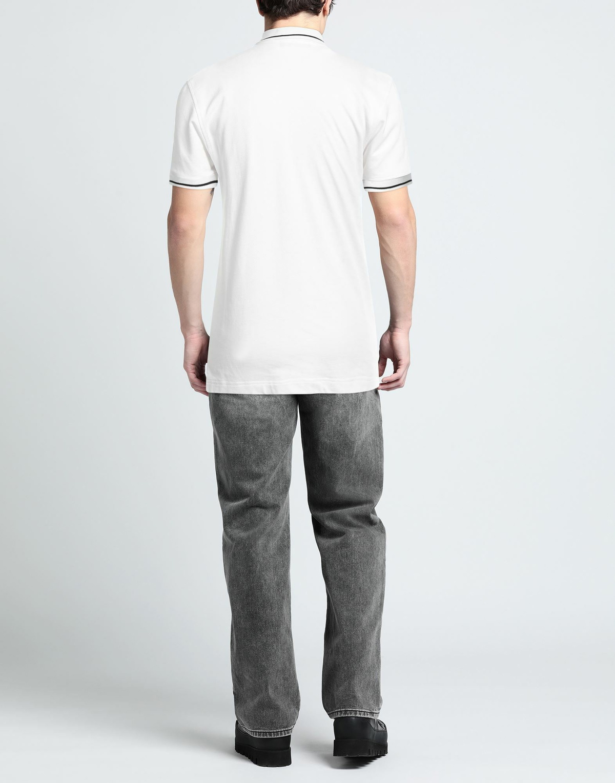 Roberto Cavalli Mens Polo shirt in White