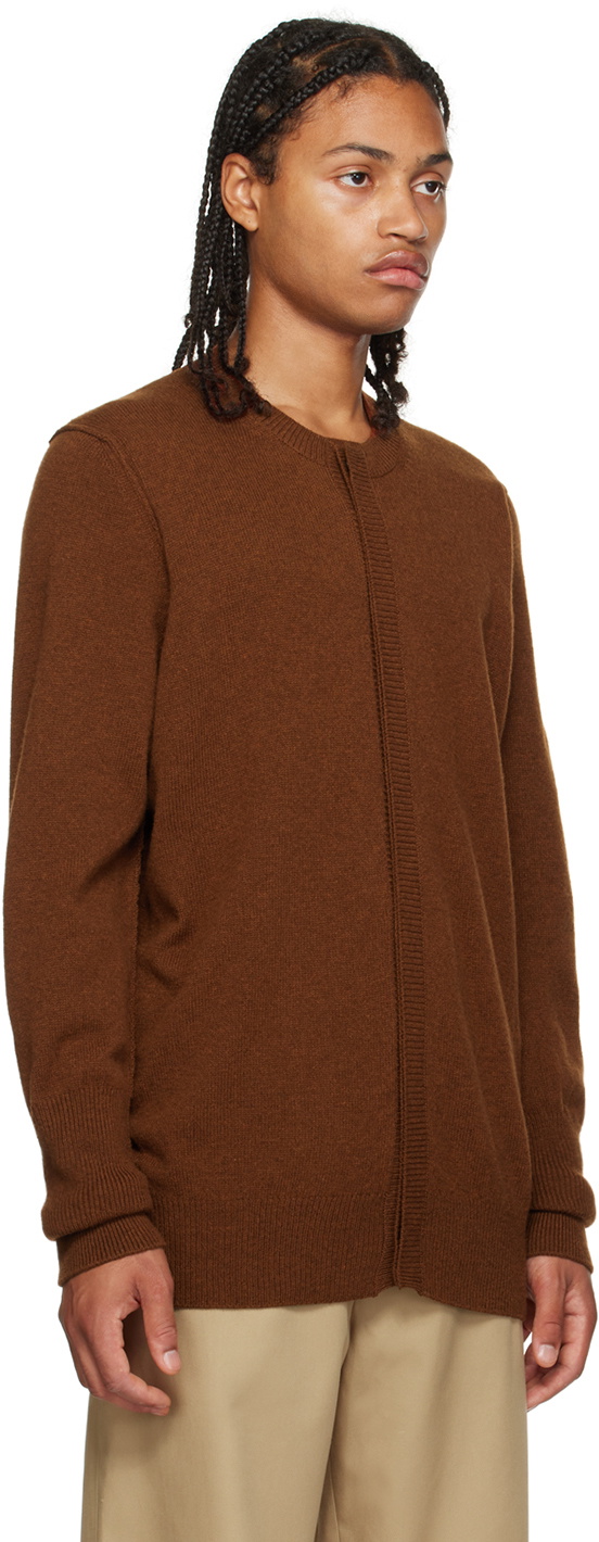 T/SEHNE Orange Strap Cardigan