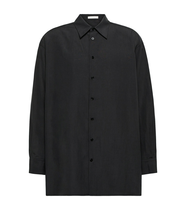 Photo: The Row - Lukre silk-blend shirt