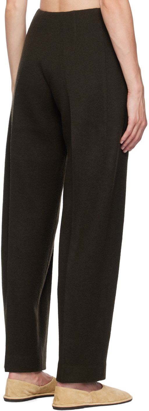 GIA STUDIOS Brown Cocoon Trousers