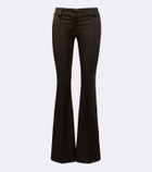 Gucci Duchess satin flared pants