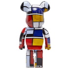 Medicom Piet Mondrian Be@rbrick in Multi 1000%