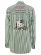 MC2 Saint Barth Brigitte - Shirt With Striped Pattern And Hello Kitty