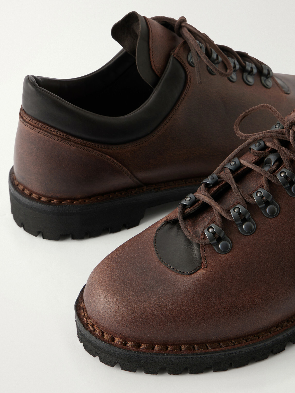 Yuketen - Mt. Fiore Oiled Leather Hiking Boots - Brown