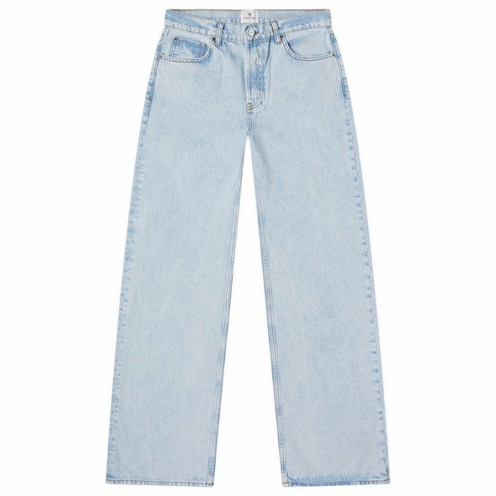 Photo: Anine Bing Women's Hugh Jeans in Washed Blue