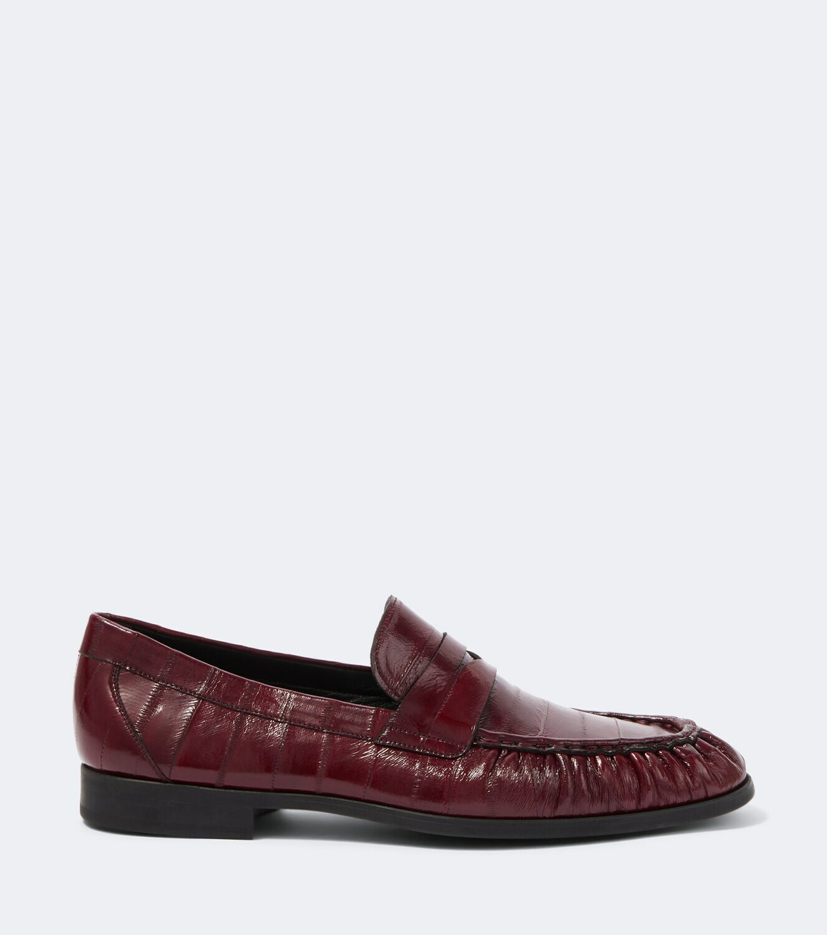 Magnanni Eel leather penny loafers