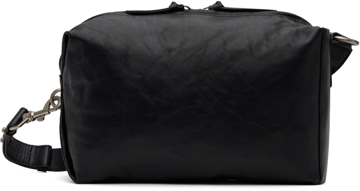 Dries Van Noten Beige & Black Len Lye Edition Graphic Tote Dries