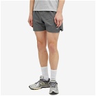 New Balance Men's RC Seamless Short 5 Inch in Graphite
