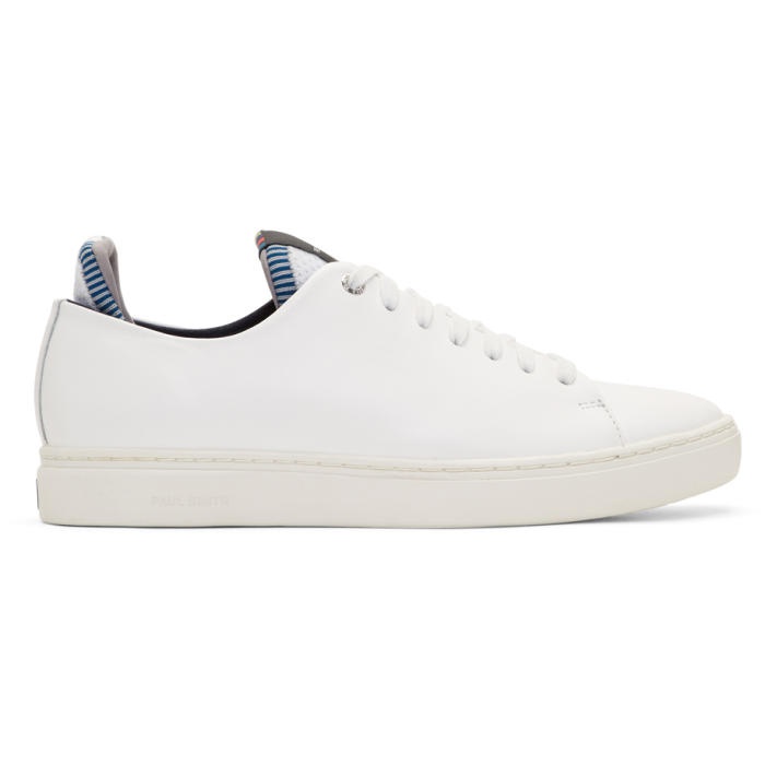 Photo: PS by Paul Smith White Leather Sonix Sneakers