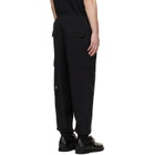 AAPE by A Bathing Ape Black 'AAPENOW' Moonface Logo Jogger Cargo Pants