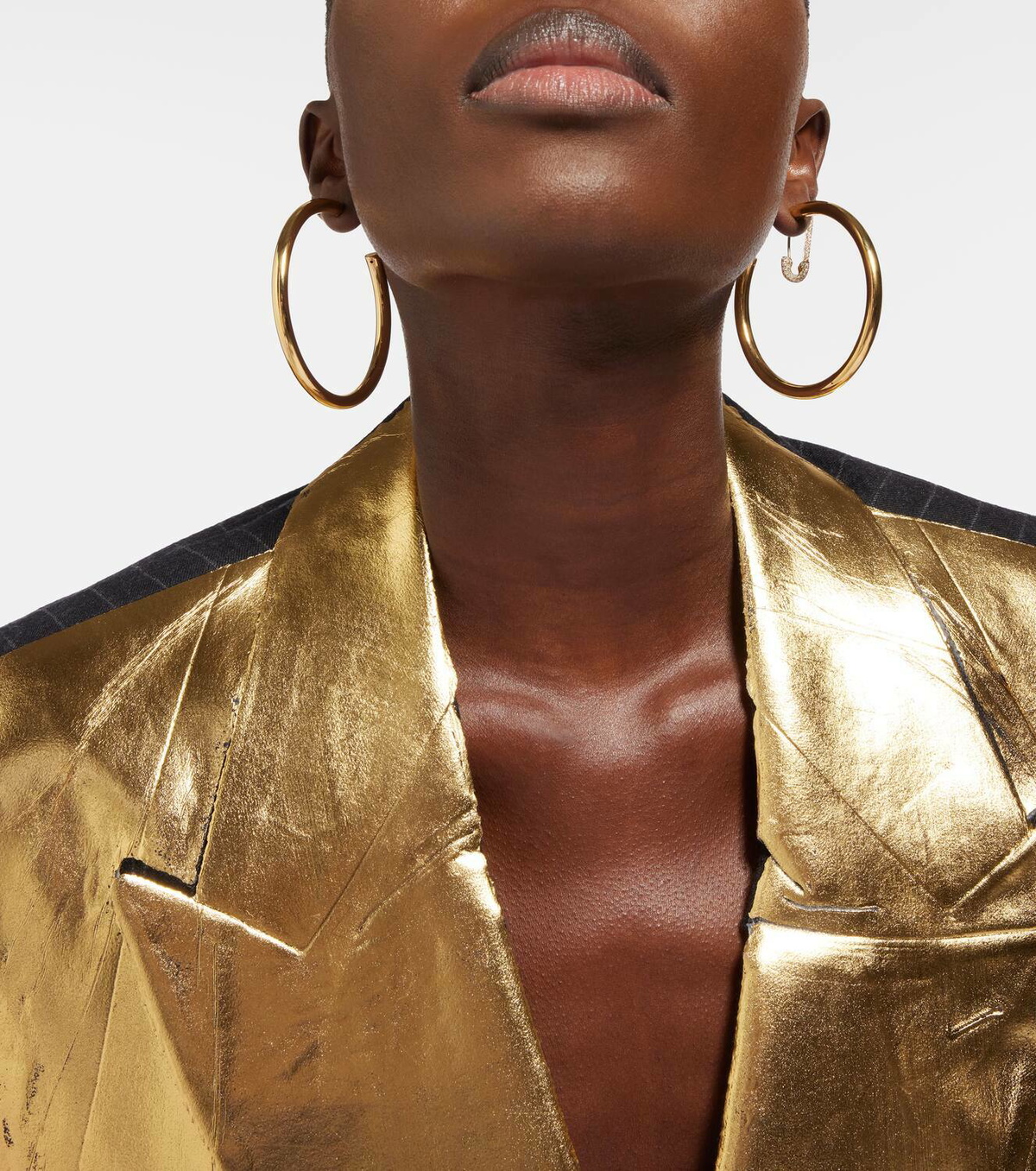 Sophie Buhai Everyday Large 18kt gold-plated sterling silver hoop earrings