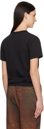 Praying Black Short Sleeve Print 'Slave' T-shirt