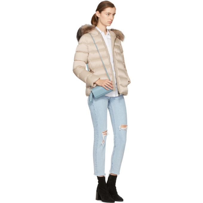 Moncler Beige Down Tatie Jacket Moncler