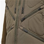 Acronym Men's Windstopper® PrimaLoft® Modular Liner Vest in Raf Green