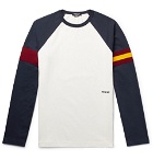 CALVIN KLEIN 205W39NYC - Webbing-Trimmed Cotton-Jersey T-Shirt - Men - White