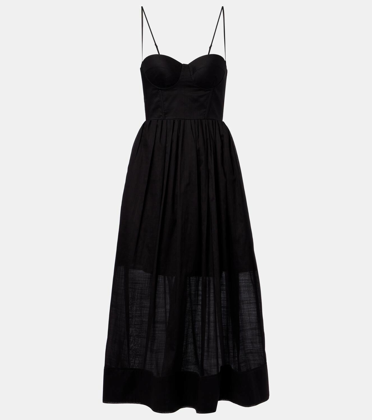 Zimmermann Rhiannon gathered corset dress