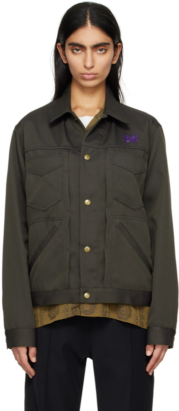 Photo: NEEDLES Gray Penny Denim Jacket