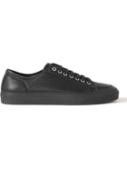 Brioni - Full-Grain Leather Sneakers - Black