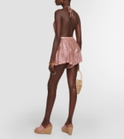 Missoni Mare Jacquard halterneck playsuit