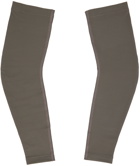 Satisfy Taupe Coffee Thermal Arm Warmers